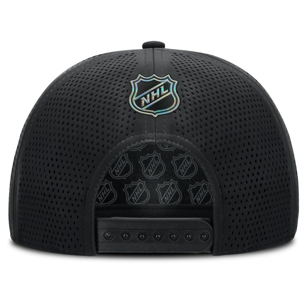Detroit Red Wings Fanatics Authentic Pro Rink Adjustable Hat - Black - NHL 202499045