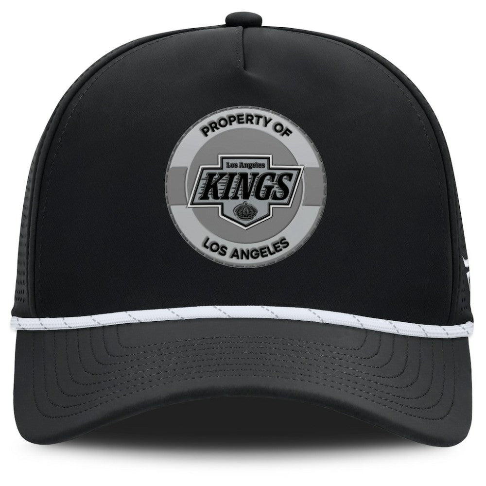 Los Angeles Kings Fanatics Authentic Pro Rink Adjustable Hat - Black - NHL 202499046