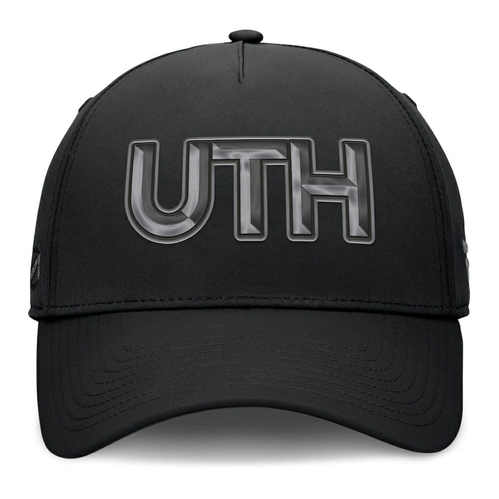 Utah Mammoth Fanatics Authentic Pro Road Team Code Flex Hat - Black - NHL 202499088