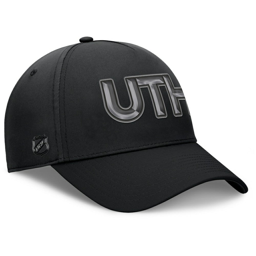 Utah Mammoth Fanatics Authentic Pro Road Team Code Flex Hat - Black - NHL 202499088