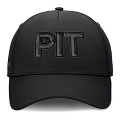 Pittsburgh Penguins Fanatics Authentic Pro Road Team Code Flex Hat - Black - NHL 202499090