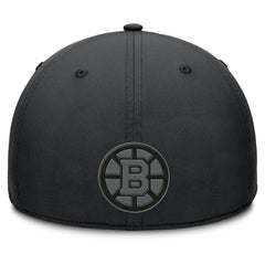 Boston Bruins Fanatics Authentic Pro Road Team Code Flex Hat - Black - NHL 202499101