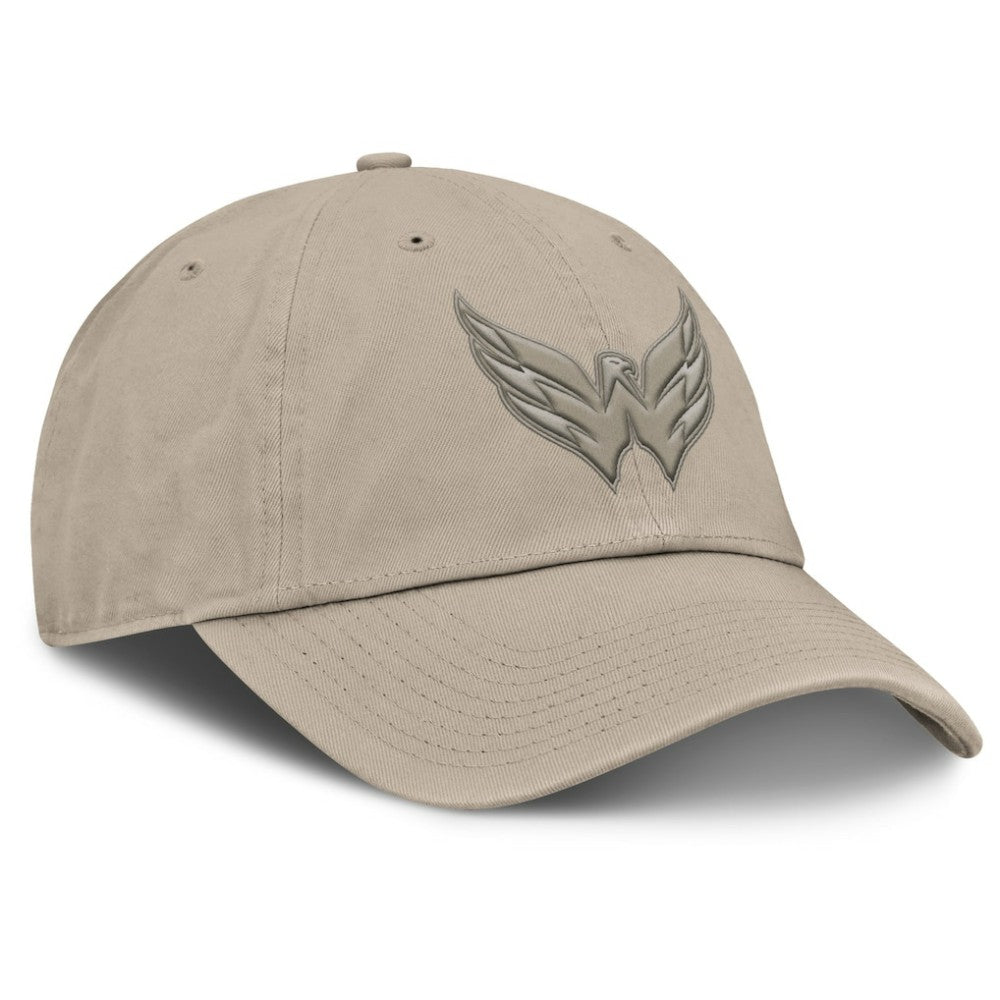 Washington Capitals Fanatics Authentic Pro Road Adjustable Hat - Tan - NHL 202499128