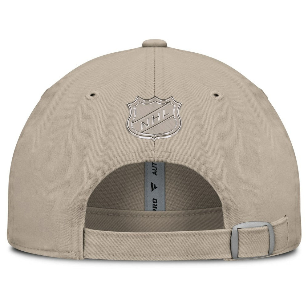Colorado Avalanche Fanatics Authentic Pro Road Adjustable Hat - Tan - NHL 202499144