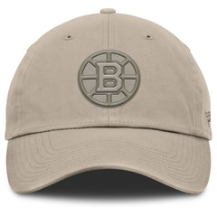 Boston Bruins Fanatics Authentic Pro Road Adjustable Hat - Tan - NHL 202499148