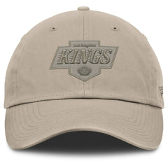 Los Angeles Kings Fanatics Authentic Pro Road Adjustable Hat - Tan - NHL 202499156