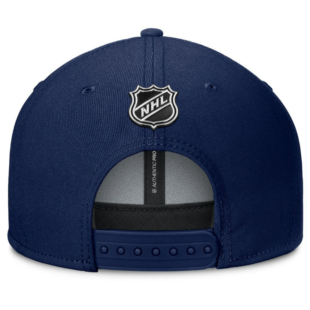 New York Rangers Fanatics Authentic Pro Rink Lockup Snapback Hat - Navy - NHL 202499174