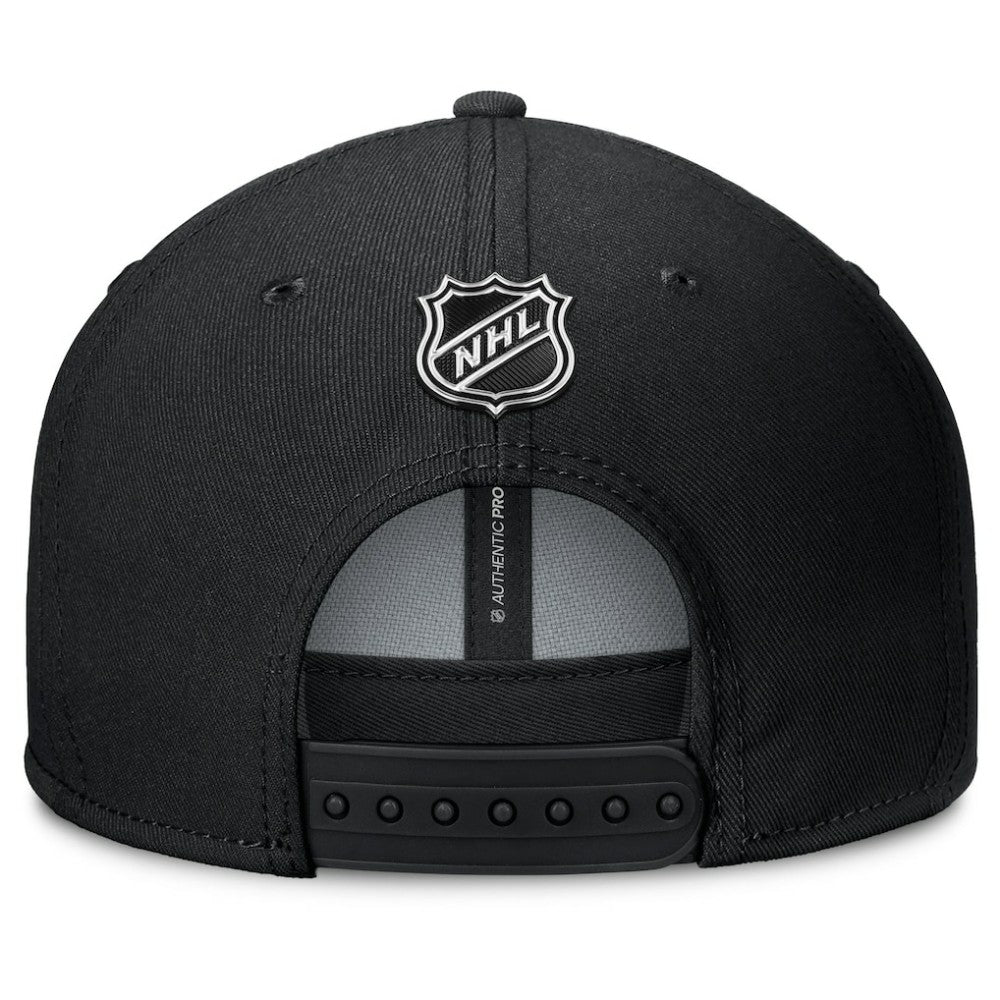 Boston Bruins Fanatics Authentic Pro Rink Lockup Snapback Hat - Black - NHL 202499176