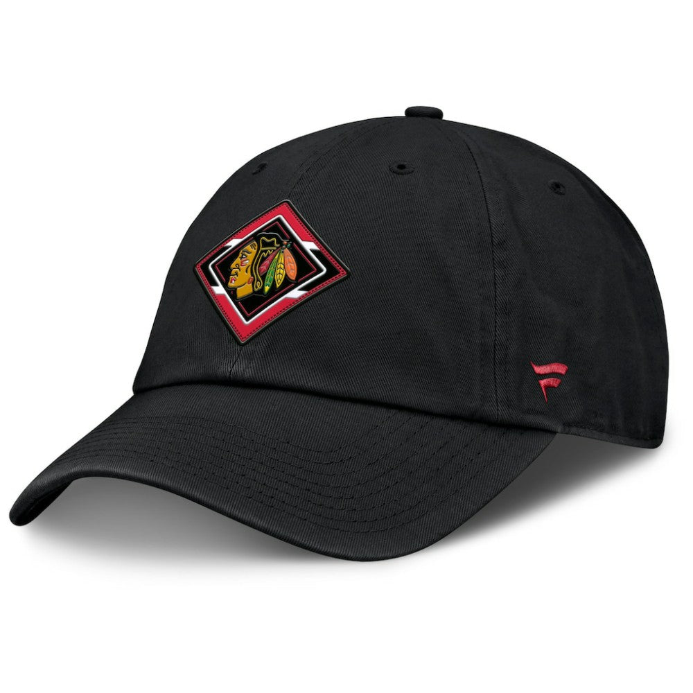 Chicago Blackhawks Fanatics Women's Authentic Pro Rink Adjustable Hat - Black - NHL 202499238