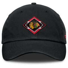 Chicago Blackhawks Fanatics Women's Authentic Pro Rink Adjustable Hat - Black - NHL 202499238