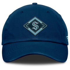 Seattle Kraken Fanatics Women's Authentic Pro Rink Adjustable Hat - Deep Sea Blue - NHL 202499243