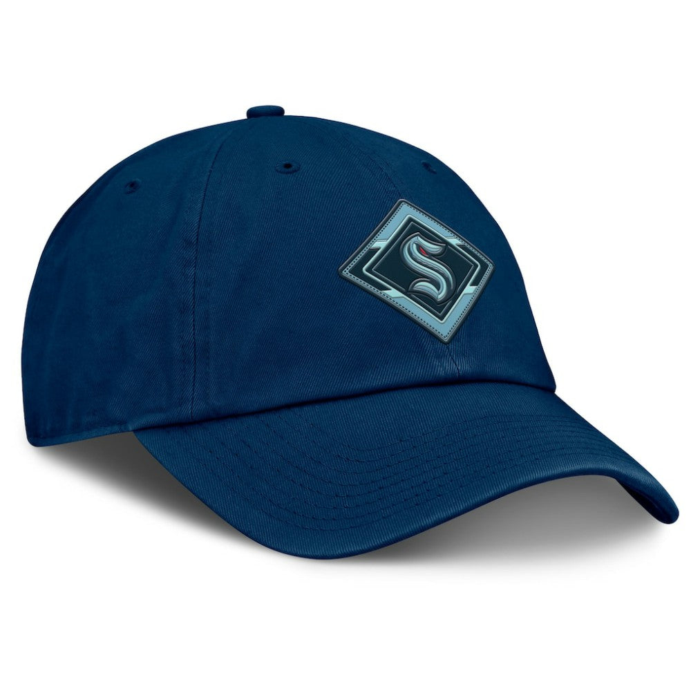 Seattle Kraken Fanatics Women's Authentic Pro Rink Adjustable Hat - Deep Sea Blue - NHL 202499243