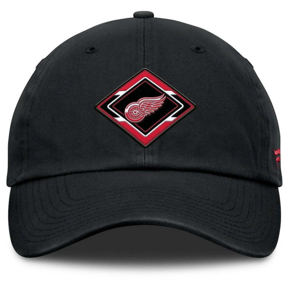 Detroit Red Wings Fanatics Women's Authentic Pro Rink Adjustable Hat - Black - NHL 202499247