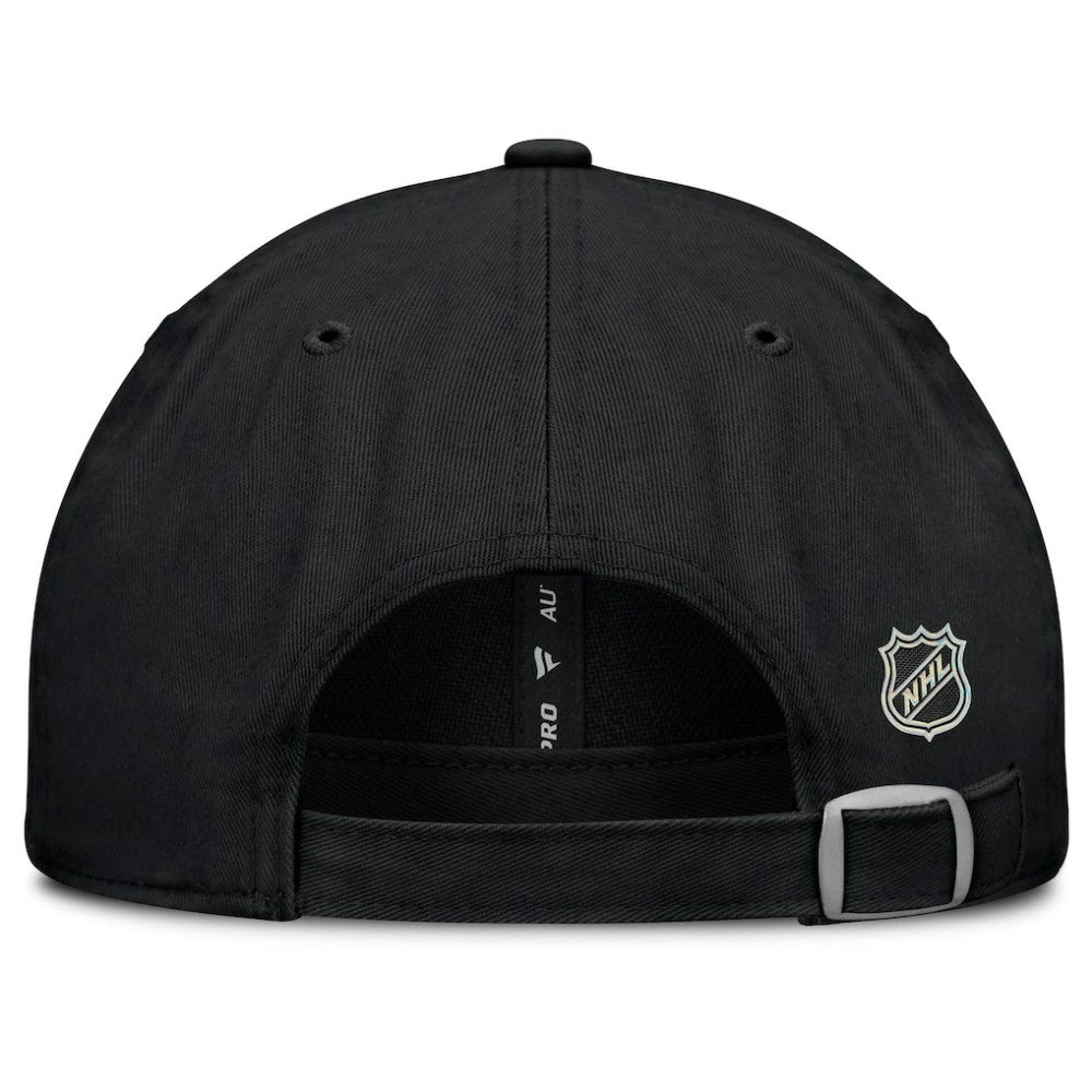 Detroit Red Wings Fanatics Women's Authentic Pro Rink Adjustable Hat - Black - NHL 202499247