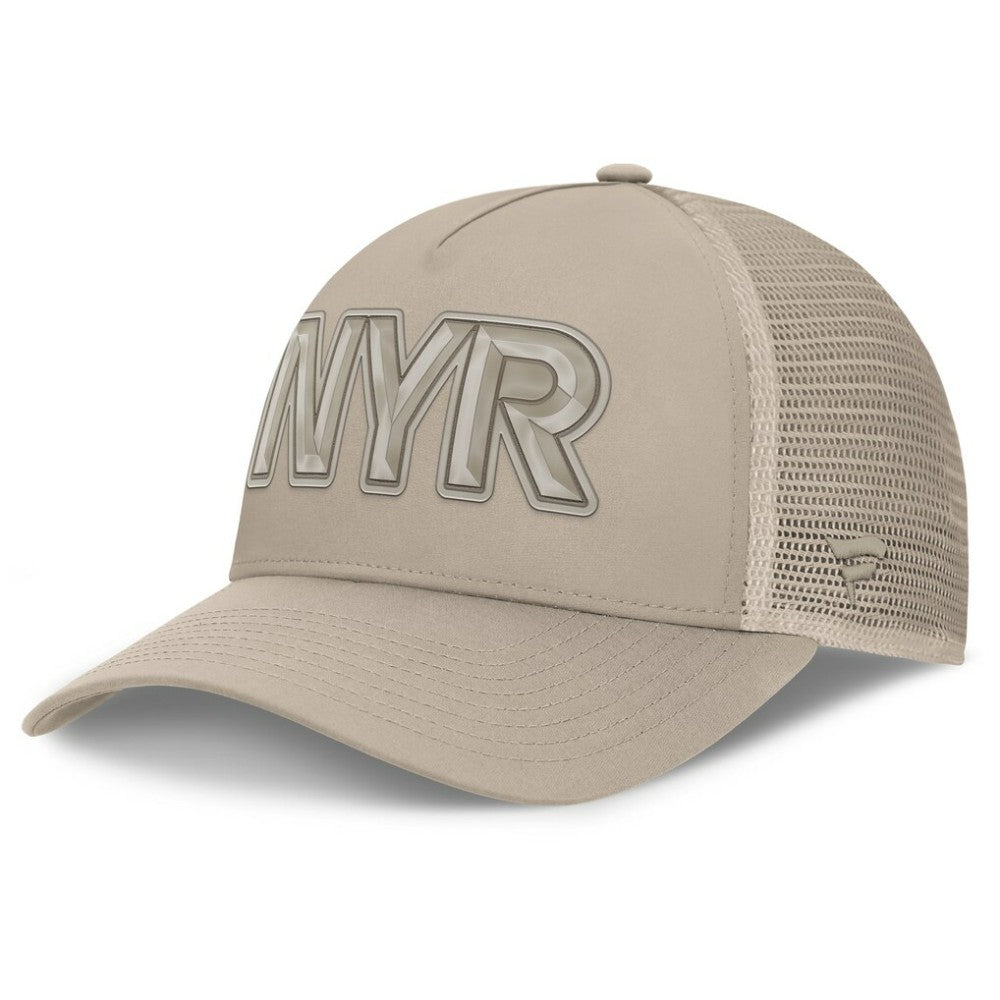 New York Rangers Fanatics Women's Authentic Pro Road Trucker Adjustable Hat - Tan - NHL 202499279