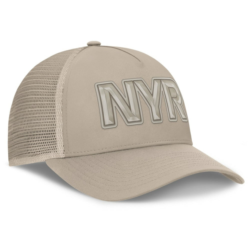 New York Rangers Fanatics Women's Authentic Pro Road Trucker Adjustable Hat - Tan - NHL 202499279