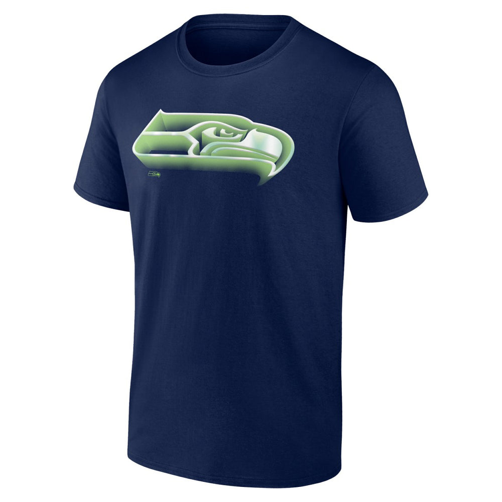 Seattle Seahawks Chrome Dimension T-Shirt College Navy
