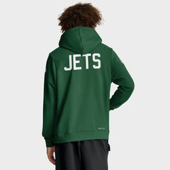 Nike New York Jets Sideline Standard Issue Alt 2 Dri-FIT Hoodie Green