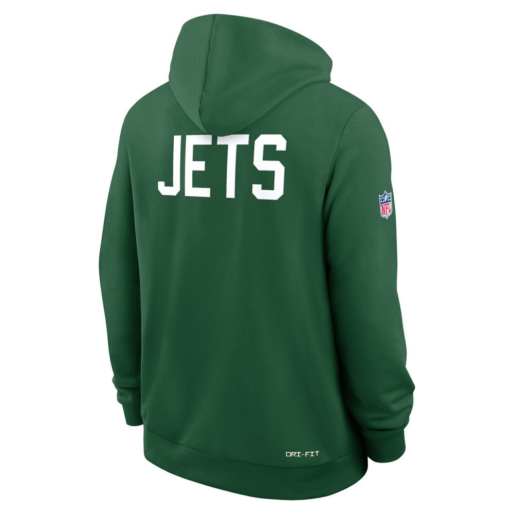 Nike New York Jets Sideline Standard Issue Alt 2 Dri-FIT Hoodie Green