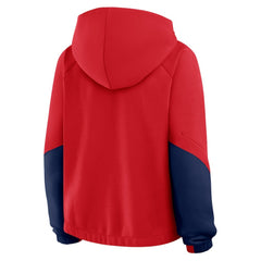 St. Louis Cardinals Fanatics Women's Oversized Time to Win Pullover Hoodie - Red - Fanatics Lifestyle