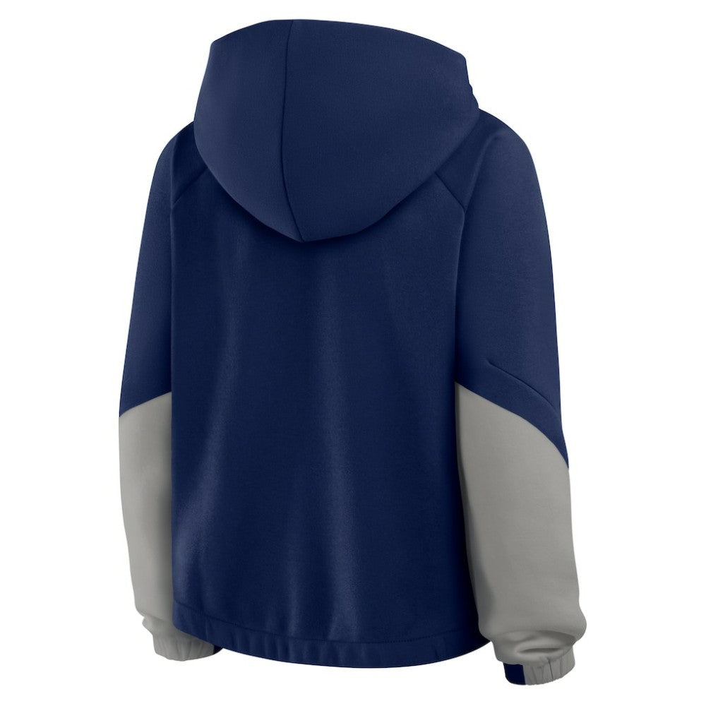 New York Yankees Fanatics Women's Oversized Time to Win Pullover Hoodie - Navy - Fanatics Online