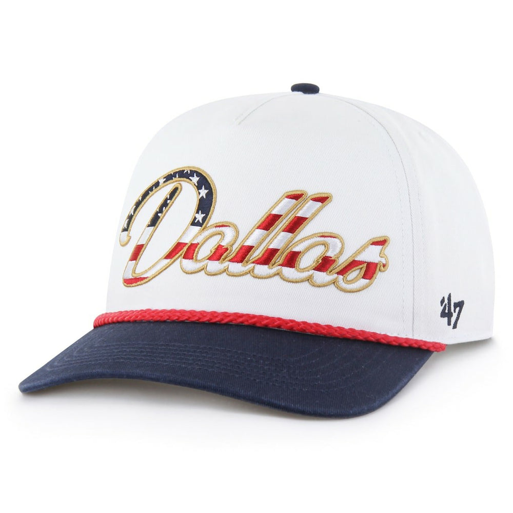 47 brand Dallas Cowboys '47 Patriotic Overhand Hitch Adjustable Hat White