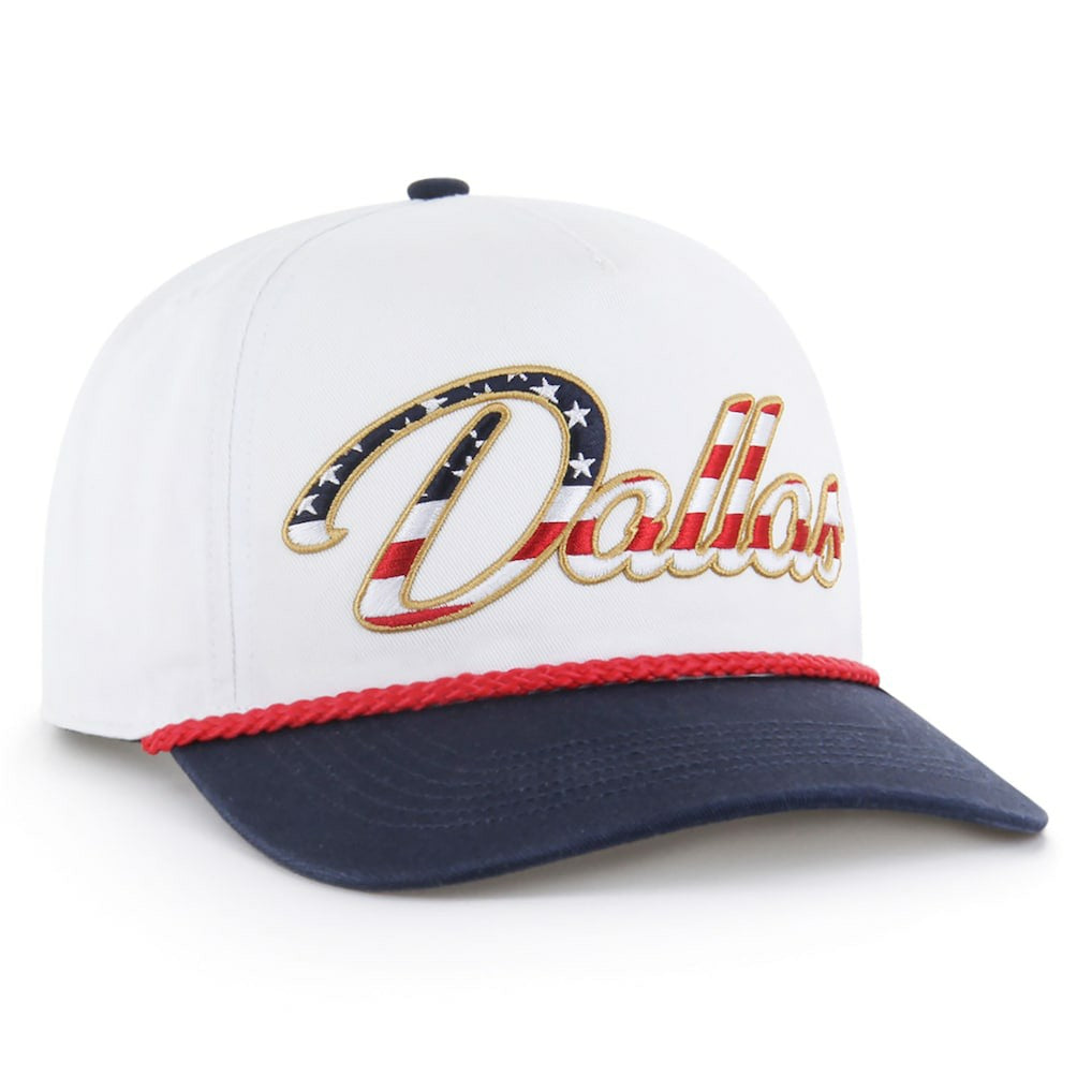 47 brand Dallas Cowboys '47 Patriotic Overhand Hitch Adjustable Hat White