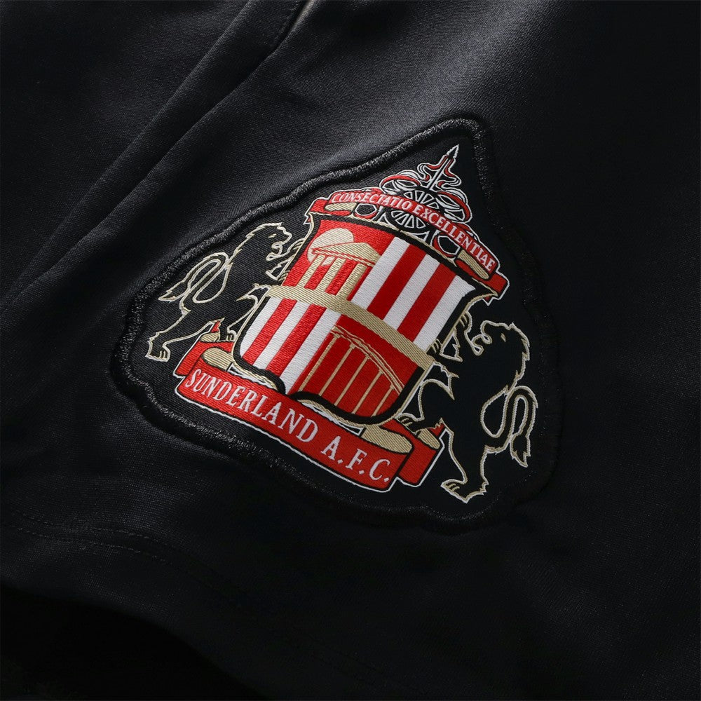 Sunderland Hummel Training Woven Shorts Black