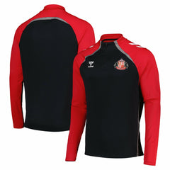 Sunderland Hummel Training Half Zip Black