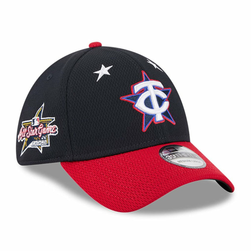Minnesota Twins New Era 2025 MLB All-Star Game Workout 39THIRTY Flex Hat - Navy/Red - New Era Sale
