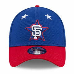 San Francisco Giants New Era 2025 MLB All-Star Game Workout 39THIRTY Flex Hat - Blue/Red - New Era Lifestyle