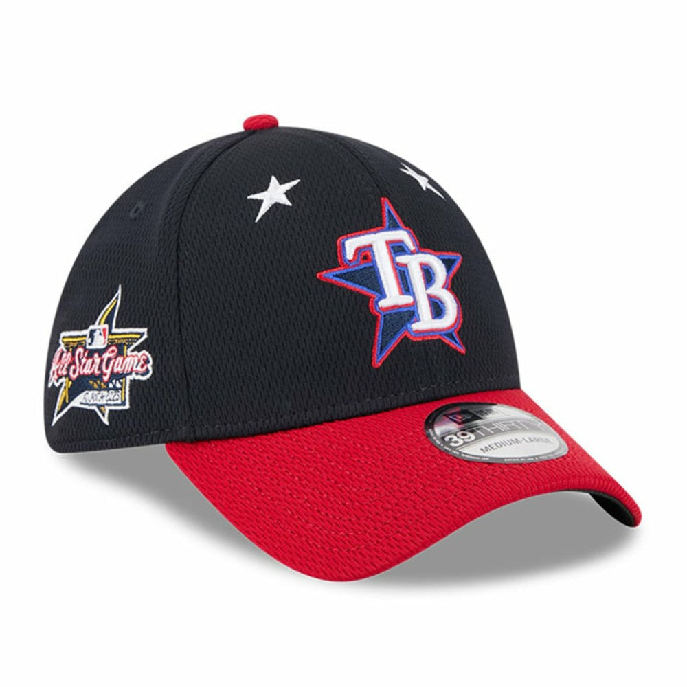 Tampa Bay Rays New Era 2025 MLB All-Star Game Workout 39THIRTY Flex Hat - Navy/Red - New Era on Sale