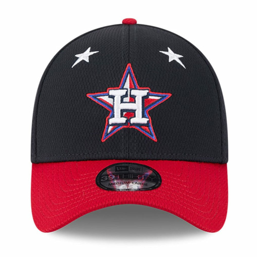 Houston Astros New Era 2025 MLB All-Star Game Workout 39THIRTY Flex Hat - Navy/Red - New Era Discount