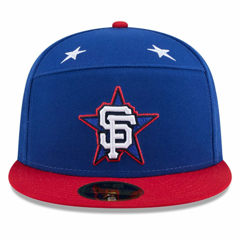 San Francisco Giants New Era 2025 MLB All-Star Game Workout Side Patch 59FIFTY Fitted Hat - Blue/Red - New Era Online