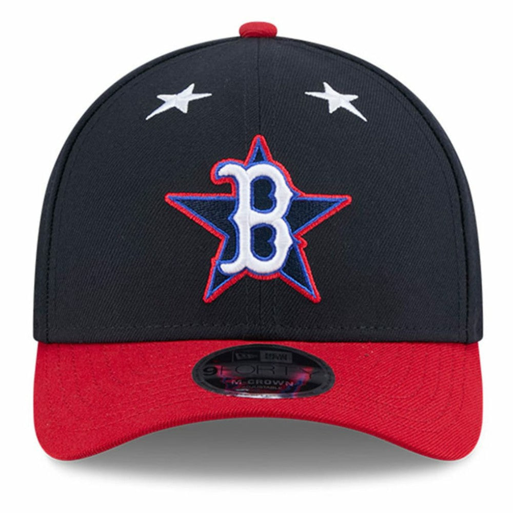 Boston Red Sox New Era 2025 MLB All-Star Game Workout 9FORTY M-Crown Adjustable Hat - Navy/Red - New Era on Sale