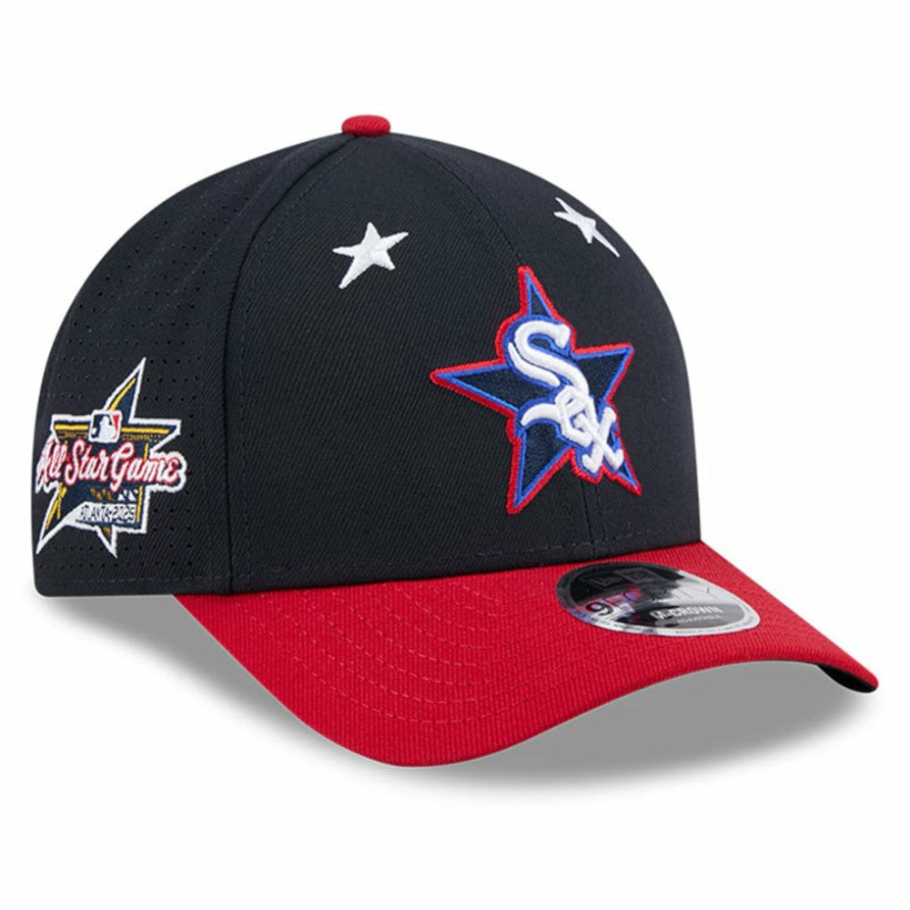 Chicago White Sox New Era 2025 MLB All-Star Game Workout 9FORTY M-Crown Adjustable Hat - Navy/Red - New Era on Sale