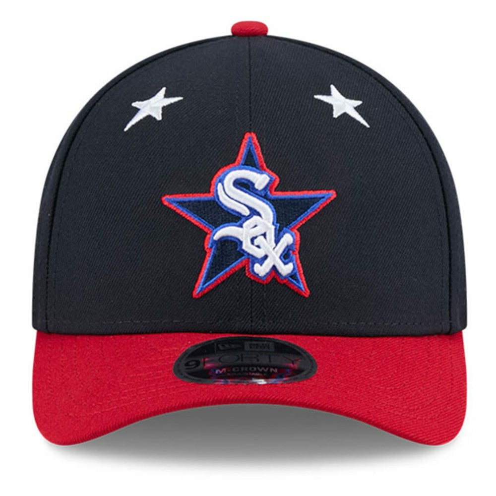 Chicago White Sox New Era 2025 MLB All-Star Game Workout 9FORTY M-Crown Adjustable Hat - Navy/Red - New Era on Sale