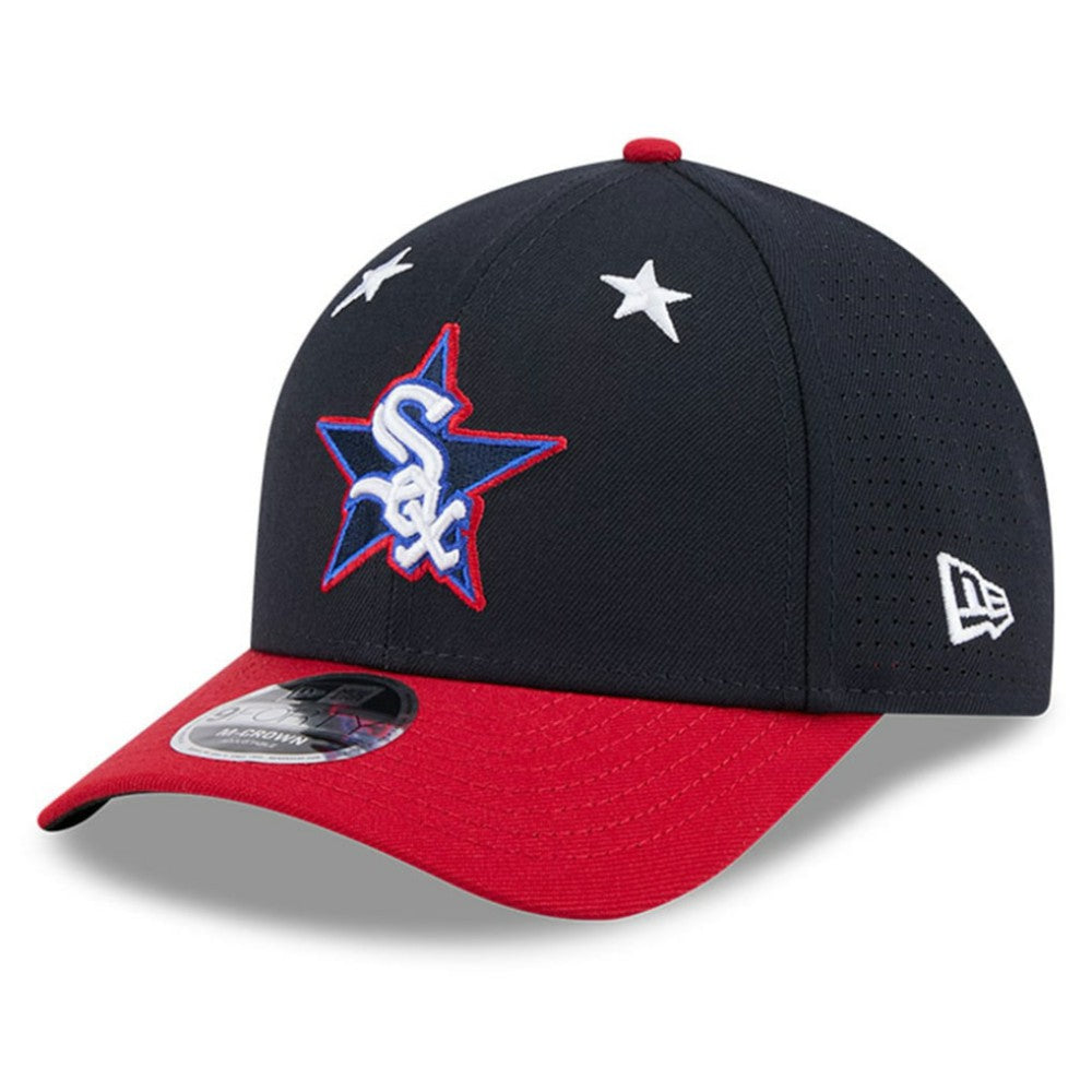 Chicago White Sox New Era 2025 MLB All-Star Game Workout 9FORTY M-Crown Adjustable Hat - Navy/Red - New Era on Sale
