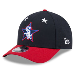 Chicago White Sox New Era 2025 MLB All-Star Game Workout 9FORTY M-Crown Adjustable Hat - Navy/Red - New Era on Sale