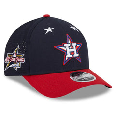Houston Astros New Era 2025 MLB All-Star Game Workout 9FORTY M-Crown Adjustable Hat - Navy/Red - New Era on Sale