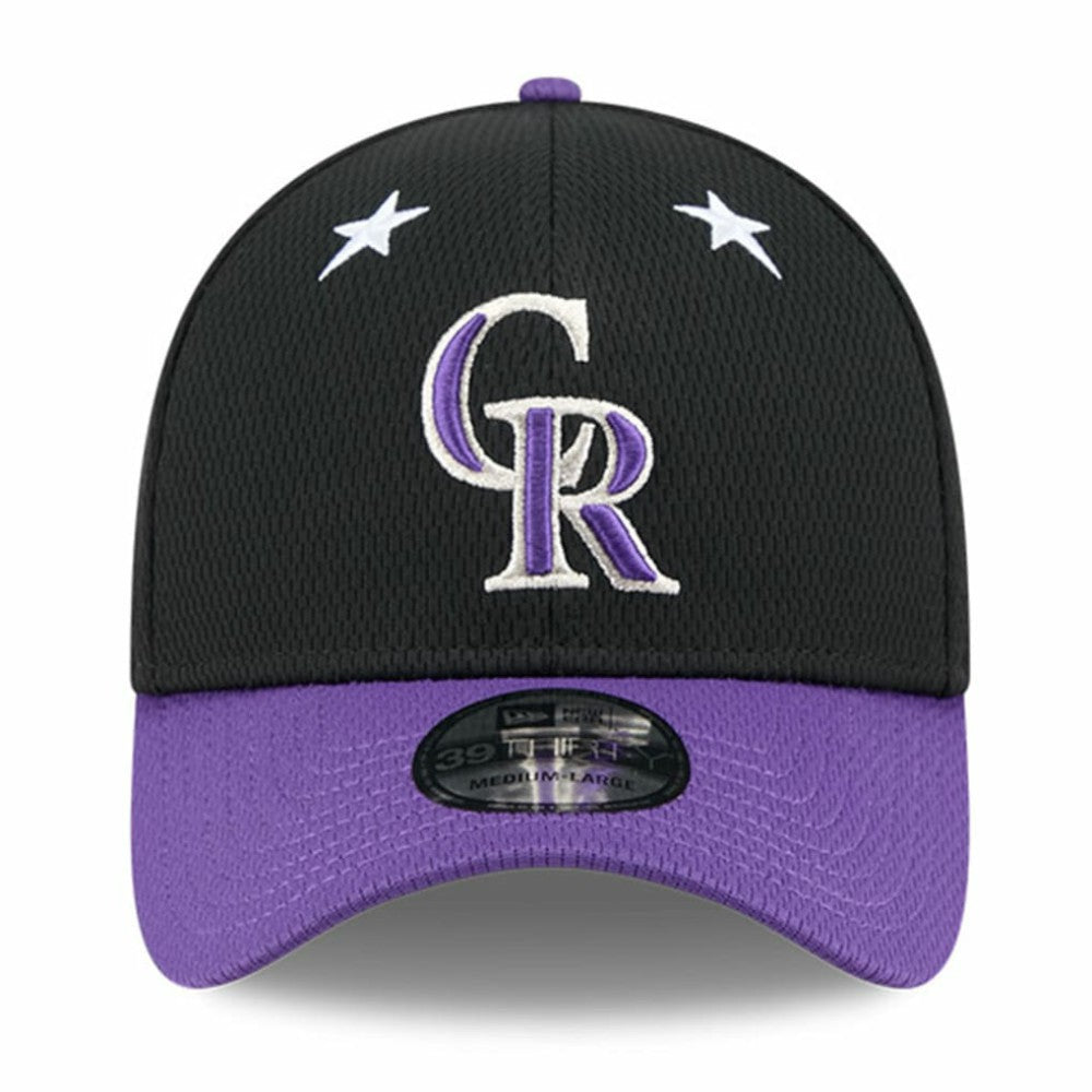 Colorado Rockies New Era 2025 MLB All-Star Game 39THIRTY Flex Hat - Black/Purple - New Era Online