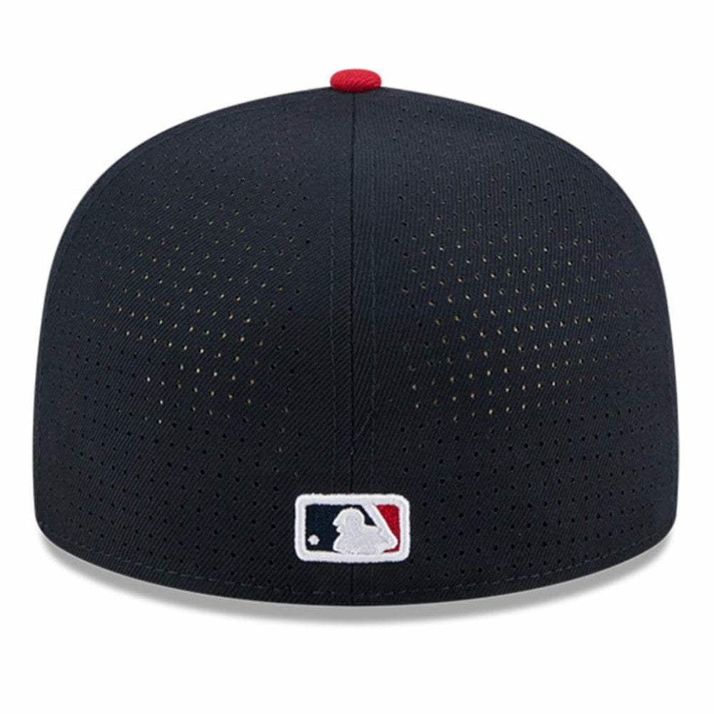 Atlanta Braves New Era 2025 MLB All-Star Game Side Patch 59FIFTY Fitted Hat - Navy/Red - New Era Lifestyle