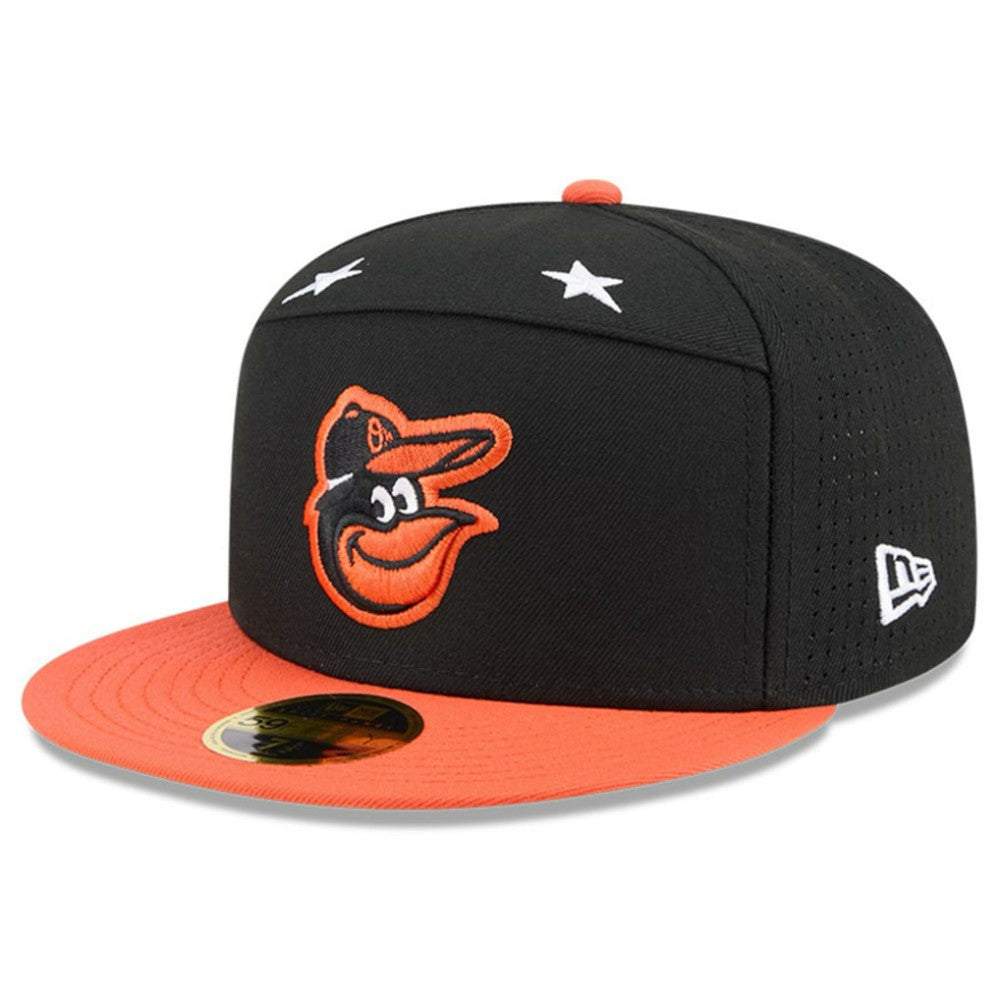 Baltimore Orioles New Era 2025 MLB All-Star Game Side Patch 59FIFTY Fitted Hat - Black/Orange - New Era Sale