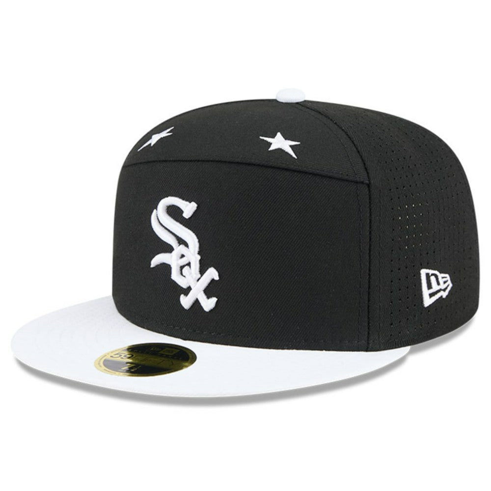 Chicago White Sox New Era 2025 MLB All-Star Game Side Patch 59FIFTY Fitted Hat - Black/White - New Era Sale