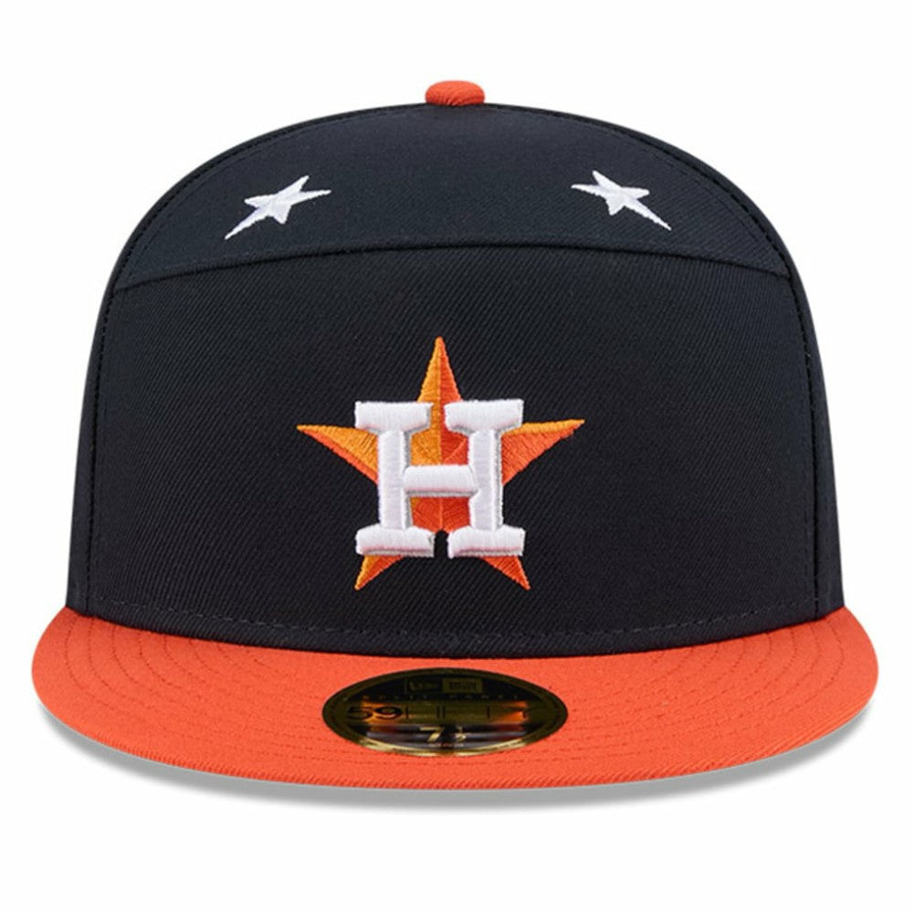 Houston Astros New Era 2025 MLB All-Star Game Side Patch 59FIFTY Fitted Hat - Navy/Orange - New Era Lifestyle