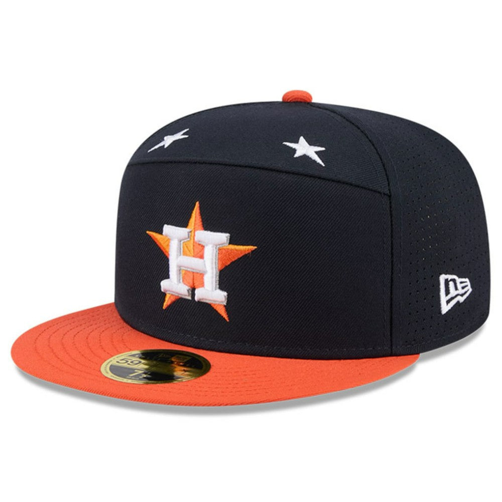 Houston Astros New Era 2025 MLB All-Star Game Side Patch 59FIFTY Fitted Hat - Navy/Orange - New Era Lifestyle