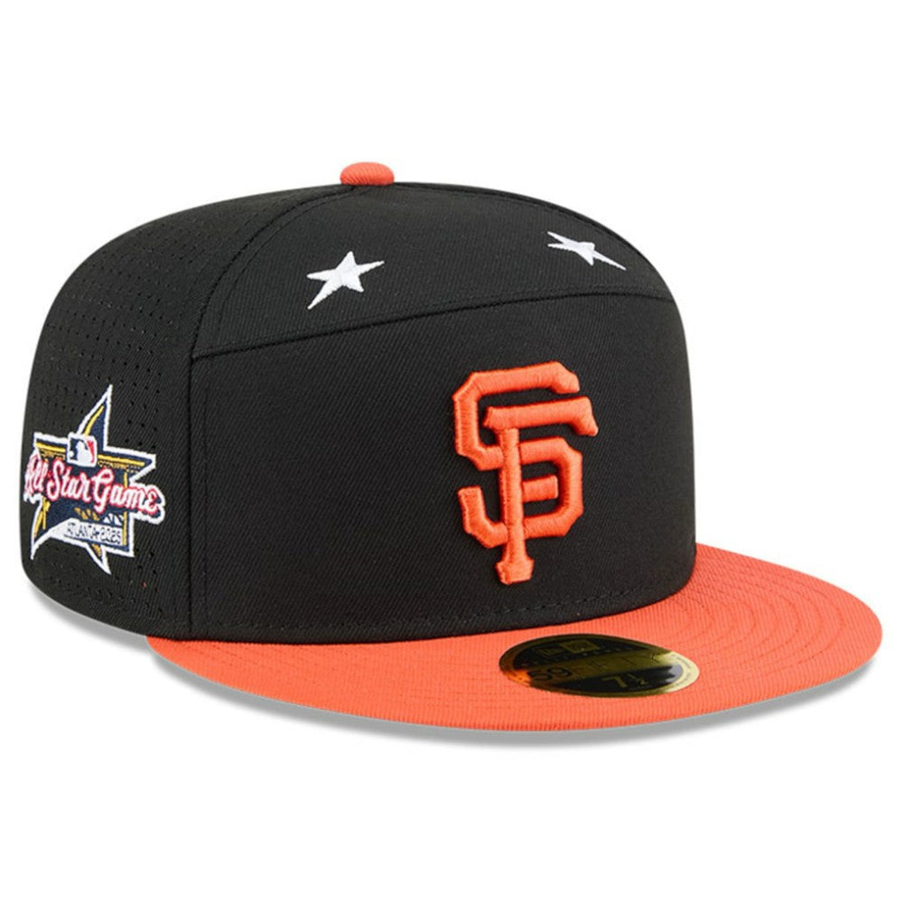 San Francisco Giants New Era 2025 MLB All-Star Game Side Patch 59FIFTY Fitted Hat - Black/Orange - New Era Sale
