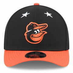 Baltimore Orioles New Era 2025 MLB All-Star Game 9FORTY M-Crown Adjustable Hat - Black/Orange - New Era Lifestyle