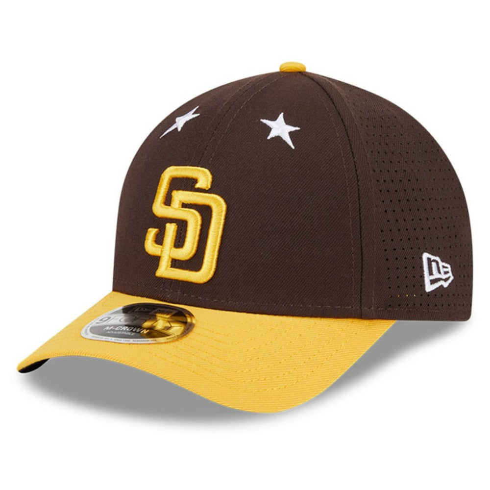 San Diego Padres New Era 2025 MLB All-Star Game 9FORTY M-Crown Adjustable Hat - Brown/Gold - New Era Sale