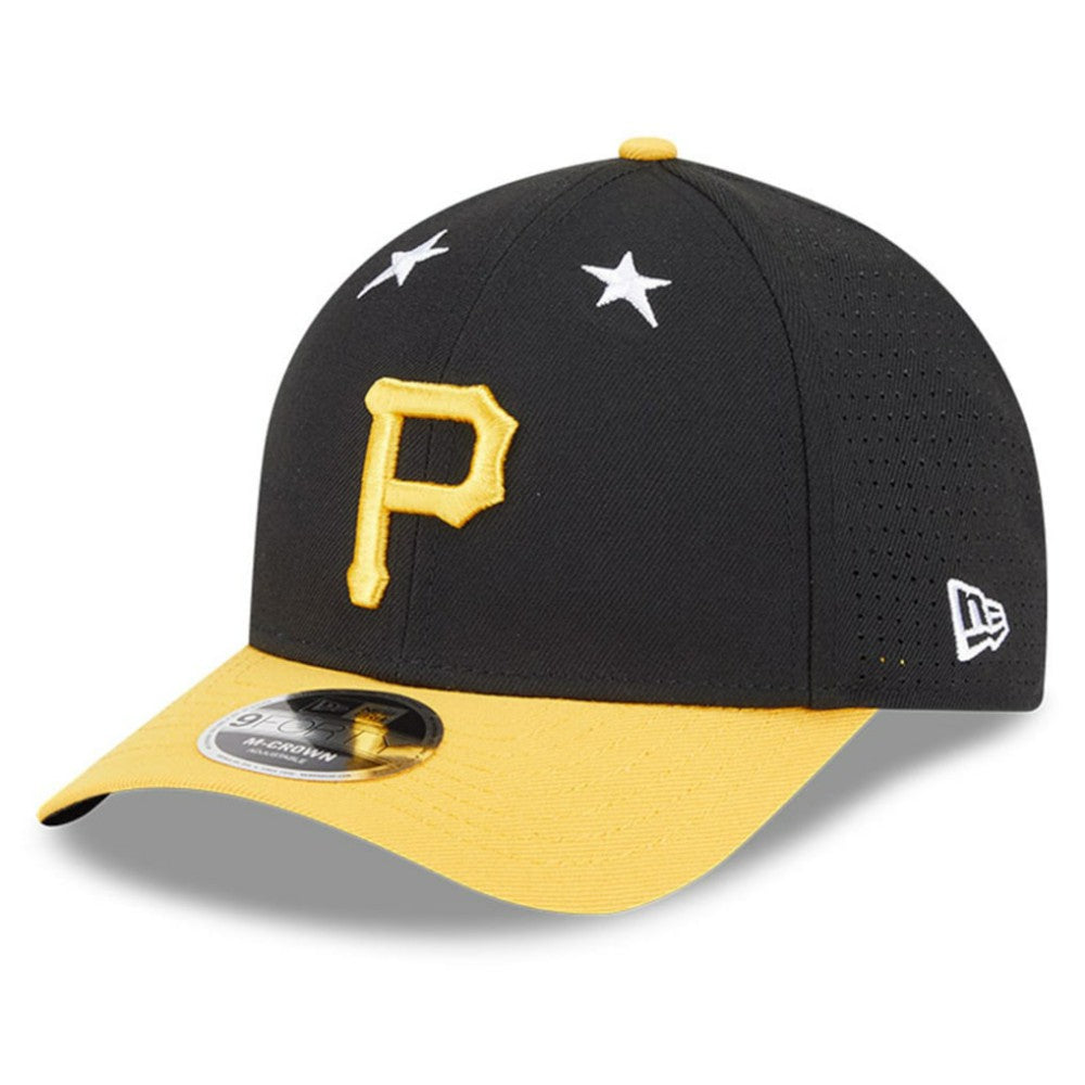 Pittsburgh Pirates New Era 2025 MLB All-Star Game 9FORTY M-Crown Adjustable Hat - Black/Gold - New Era Online